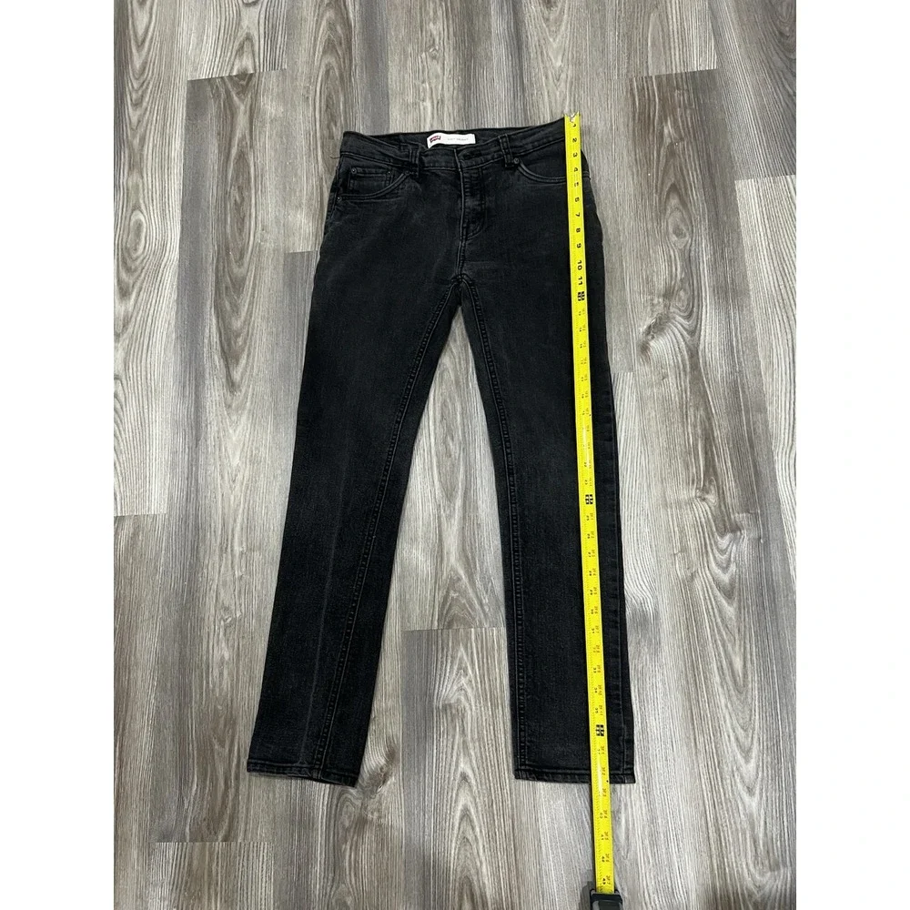 Levi's 510 Men's Black/Black Skinny Fit Jeans Size 29x31. Black‎ Label, Egypt